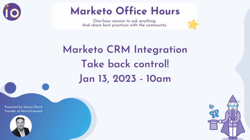 MOH - Marketo CRM integration - Take back control!