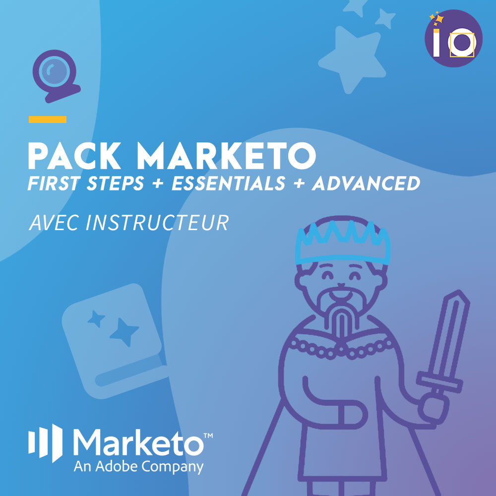 Pack Complet Formation Marketo First Steps + Essentials + Advanced avec instructeur