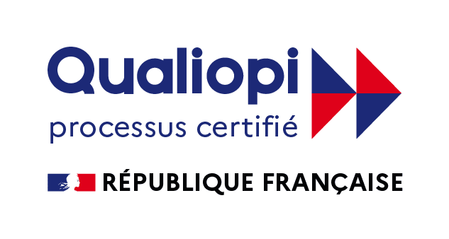 Logo Qualiopi Certification Merlin/Leonard