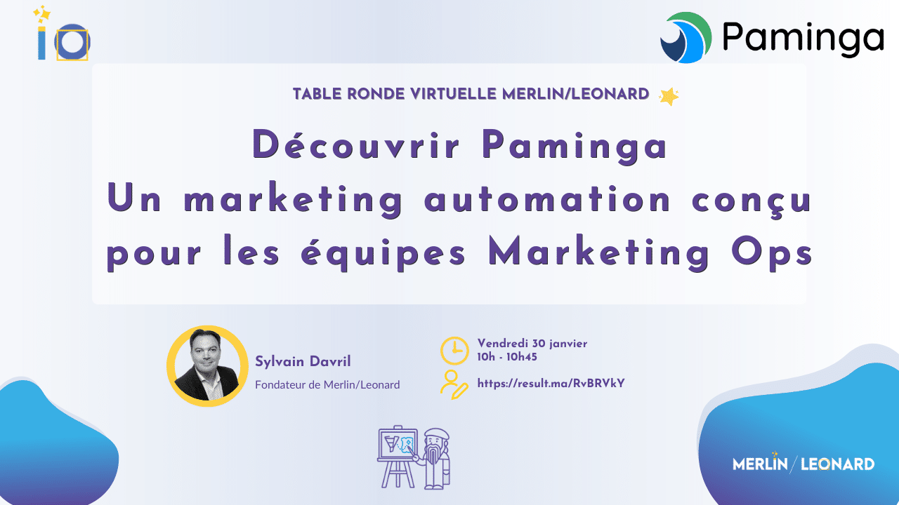 Paminga en pratique : les fondations d’une plateforme de marketing automation moderne (démo)
